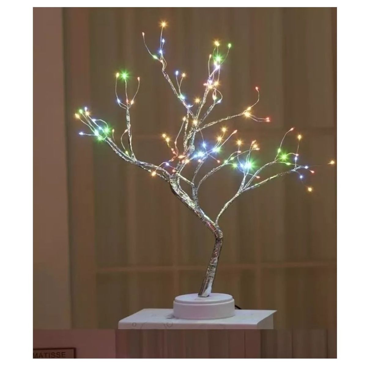 GENERICO - Lampara Led Tipo Bonsai Arbol Luces Decorativo Luz Hada