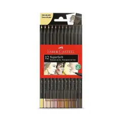 FABER-CASTELL - Lapices De Colores Supersoft Skin Tones - Retrato