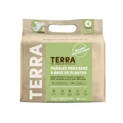 TERRA - Pañales Biodegradables Talla G