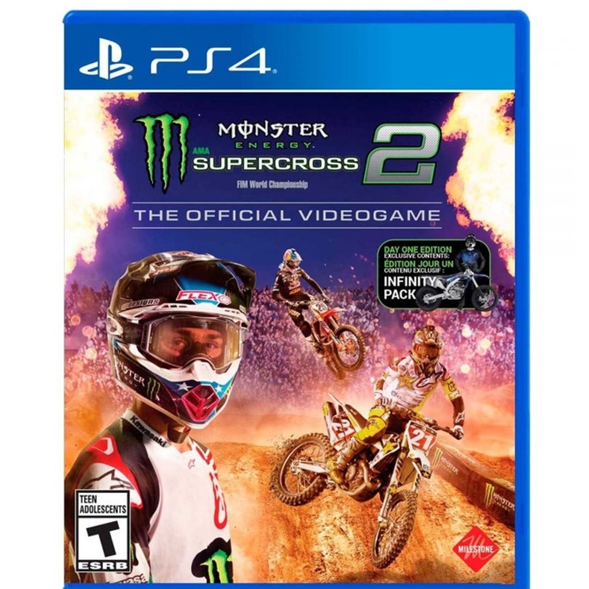 SONY - Monster Energy Supercross 2 - PS4 Físico - Sniper