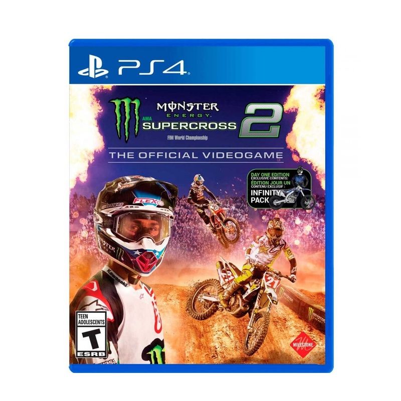 SONY - Monster Energy Supercross 2 - PS4 Físico - Sniper