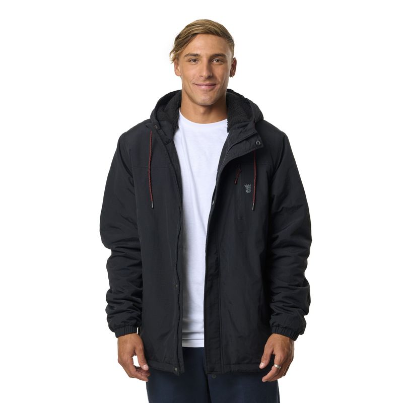 STOKED - Chaqueta Duck Hombre Negra