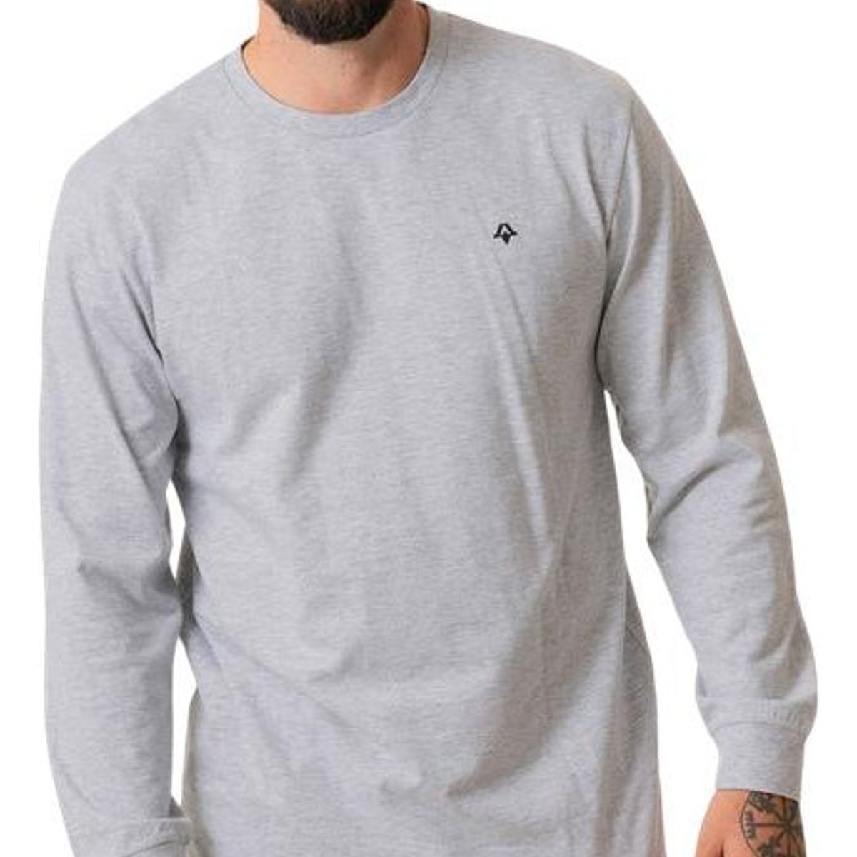 KIVUL - Polera Logo Ml Clara Gris KIVUL