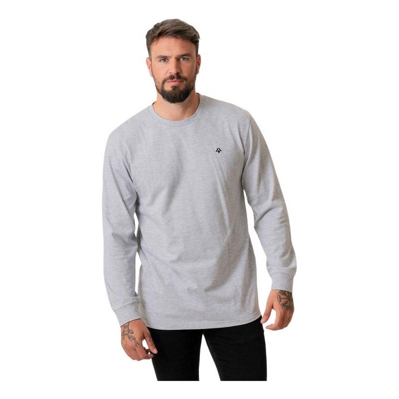 KIVUL - Polera Logo Ml Clara Gris KIVUL
