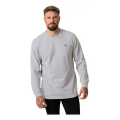 KIVUL - Polera Logo Ml Clara Gris
