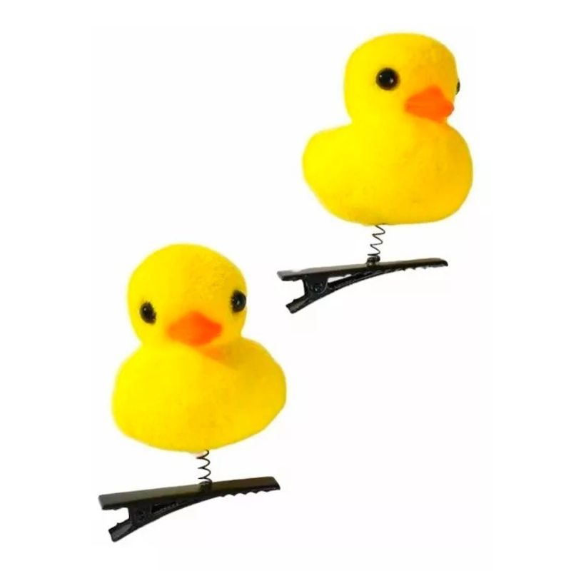 GENERICO - Pack 2 Unidades  De Pollito Pato Kawaii Tendencia