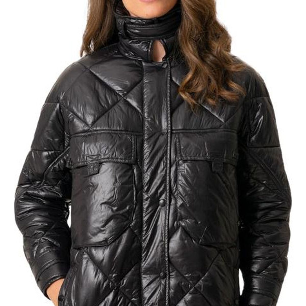 KIVUL - Chaqueta Manza Negro KIVUL