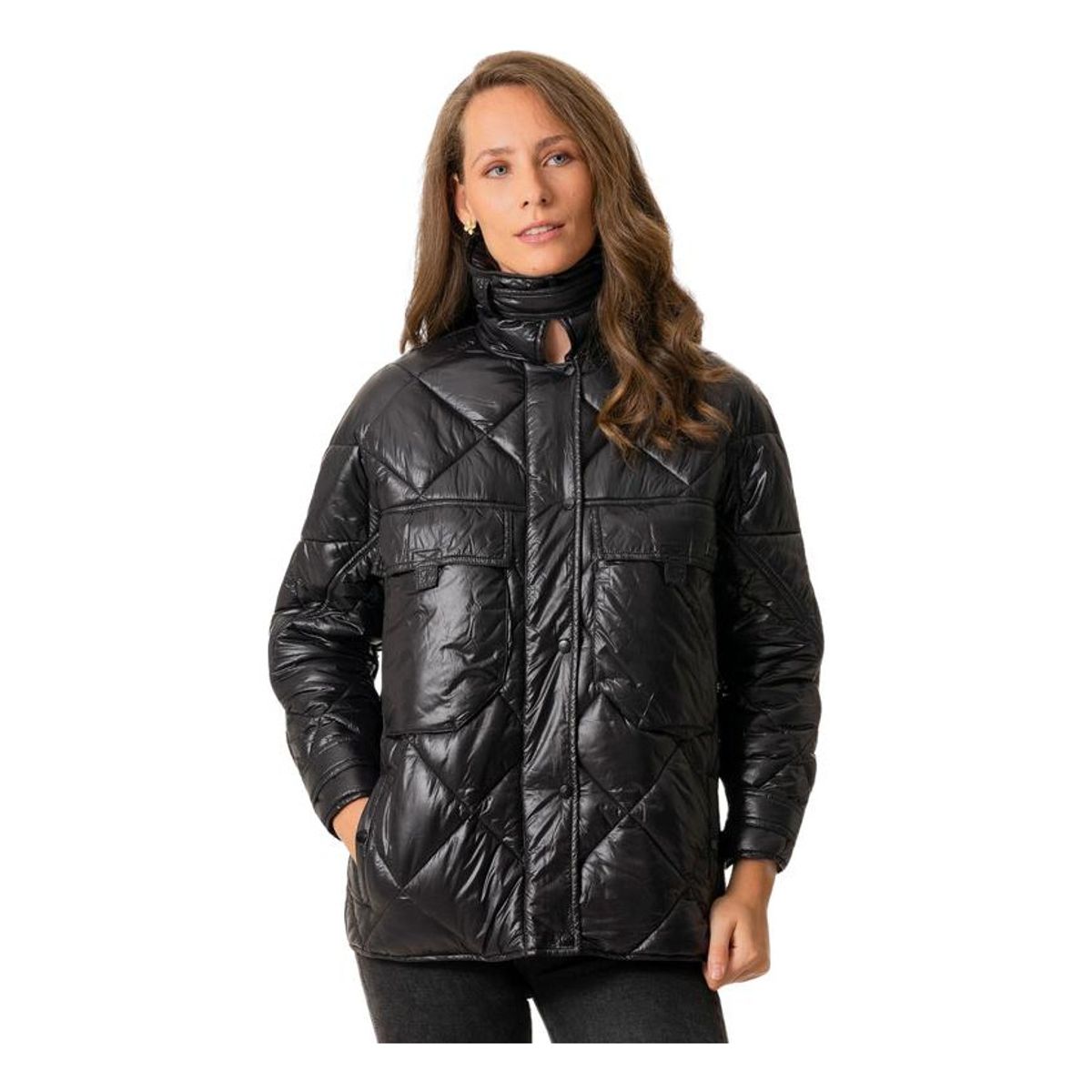 KIVUL - Chaqueta Manza Negro KIVUL