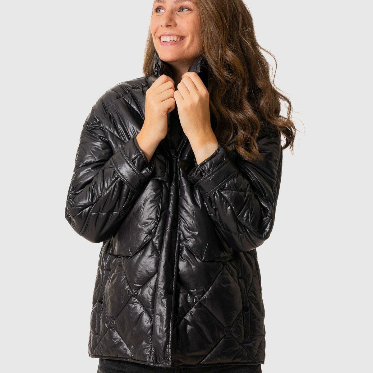 KIVUL - Chaqueta Manza Negro KIVUL