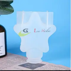 GENERICO - Molde Silicona Para Resina Forma Estrella Reposteria