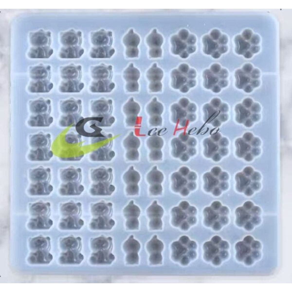 Molde Silicona Para Resina Forma Mini Patitas, marca GENERICO - Foto Principal