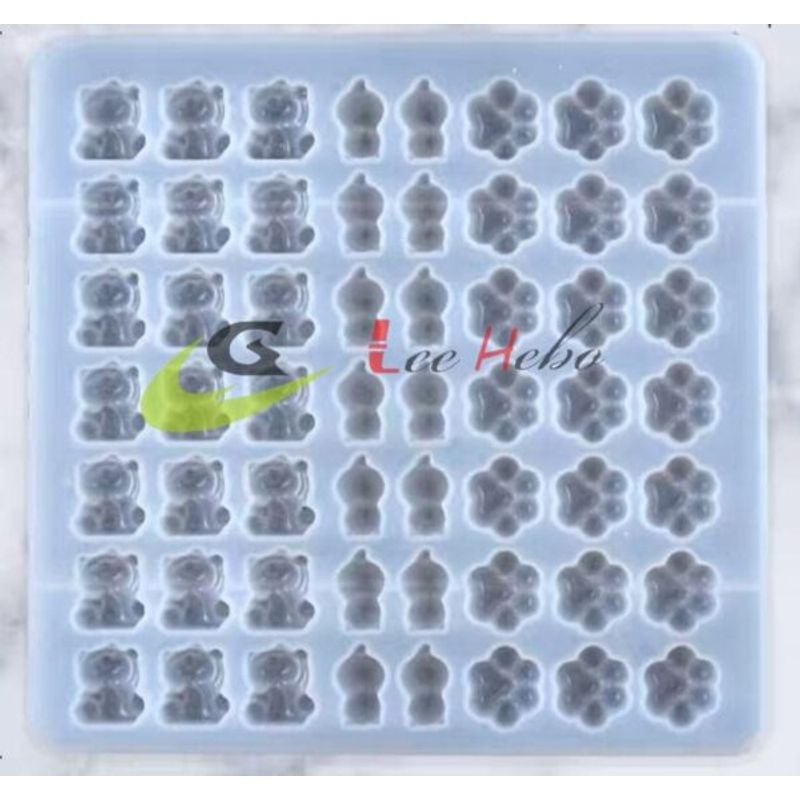 GENERICO - Molde Silicona Para Resina Forma Mini Patitas