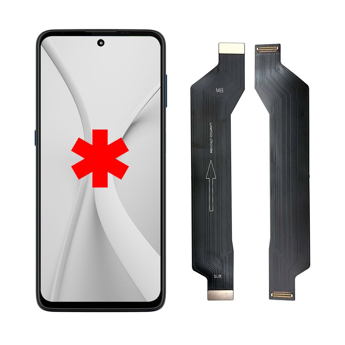 GENERICO - Flex Main Principal Compatible con Xiaomi Poco X3 / X3 Pro