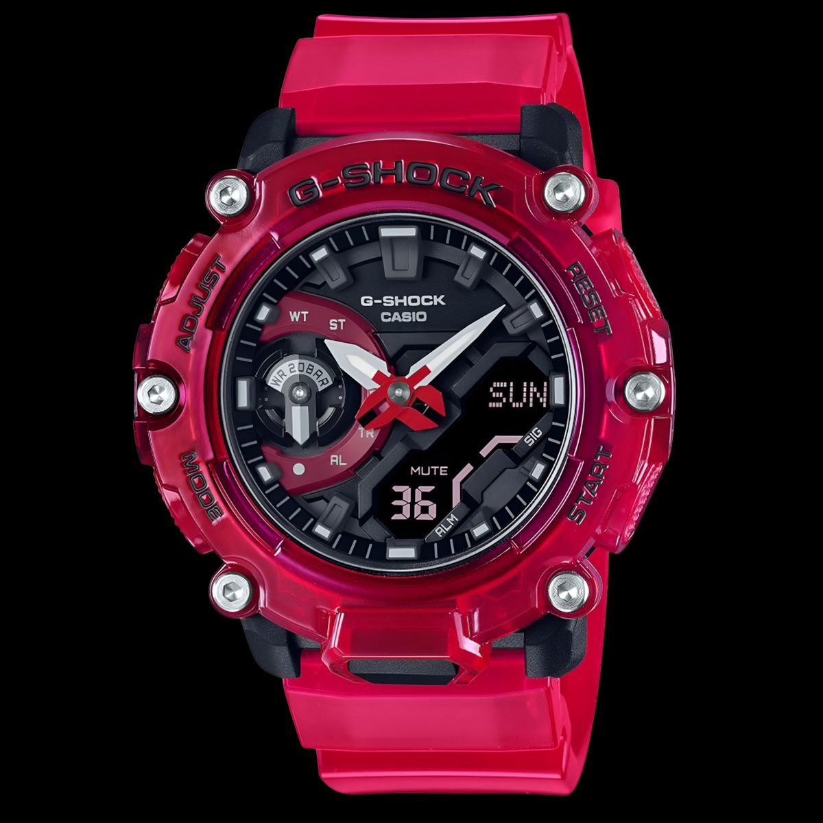 G-SHOCK -  Reloj Deportivo G-SHOCK GA-2200SKL-4ADR Analogo Digital