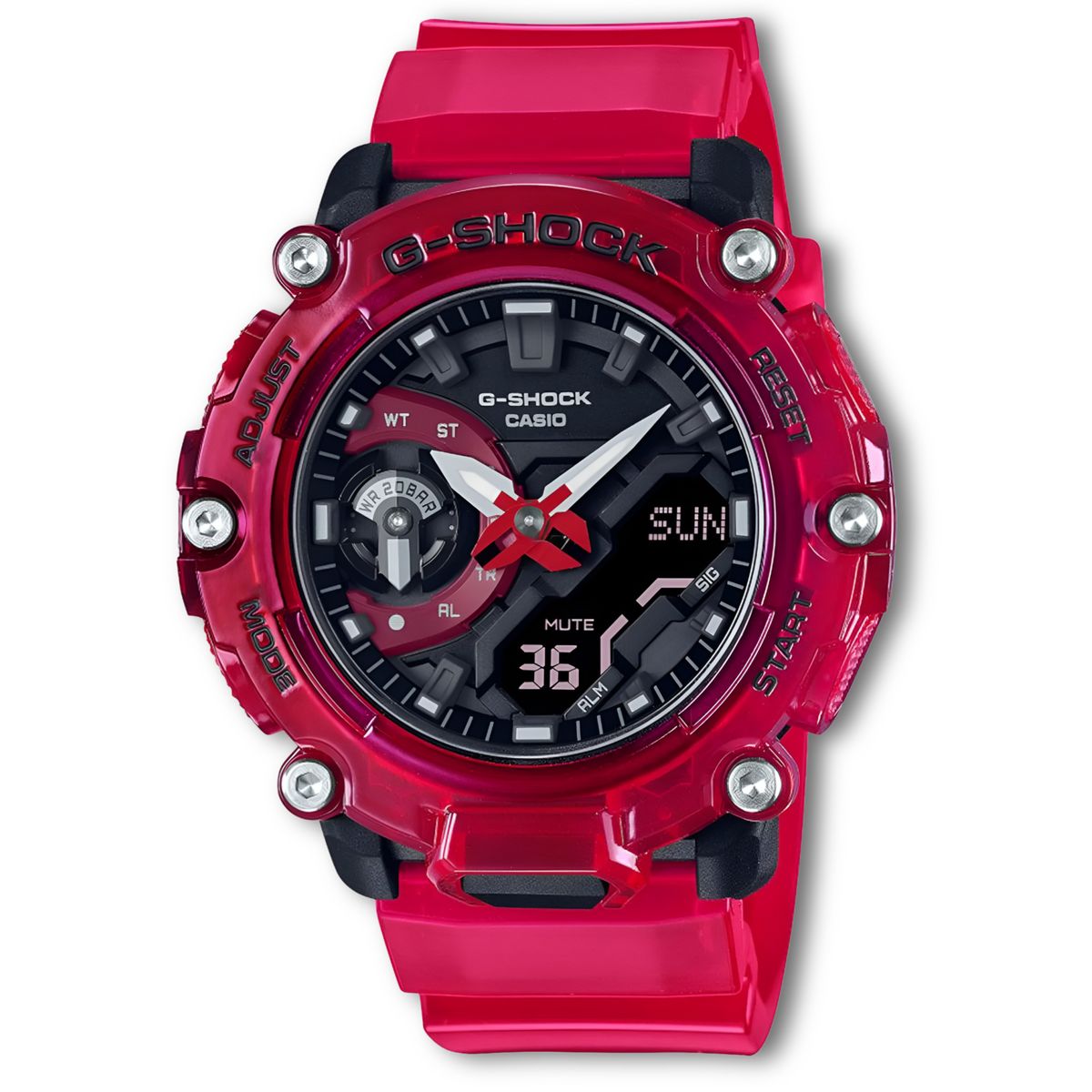 G-SHOCK -  Reloj Deportivo G-SHOCK GA-2200SKL-4ADR Analogo Digital