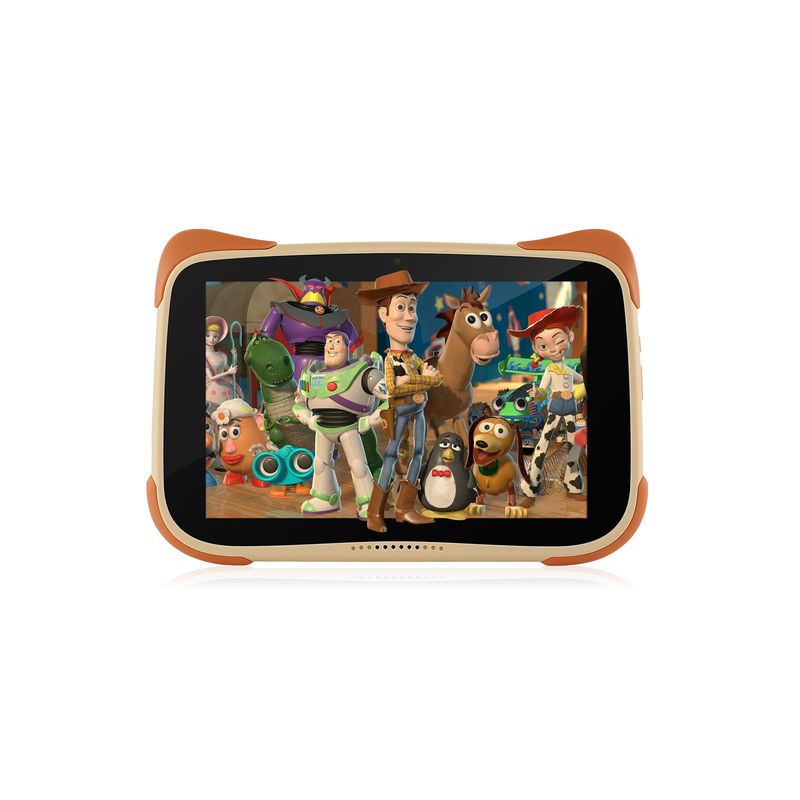 HELLOPRO - Tablet OS Kids 8” HD 4GB Ram 64GB Android 13 Puppy Brown HELLOPRO
