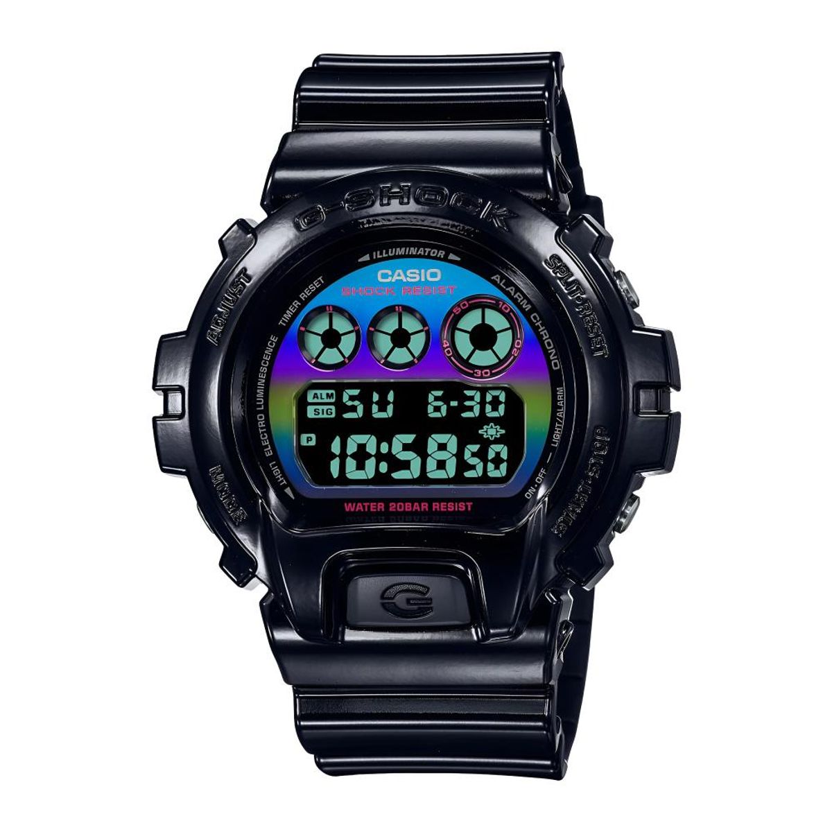 G-SHOCK - Reloj Deportivo G-SHOCK DW-6900RGB-1DR - Multicolor