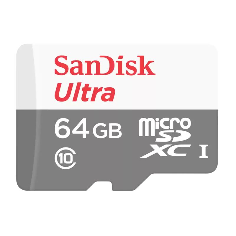 SANDISK - Micro SD 64GB Ultra microSDXC Clase 10