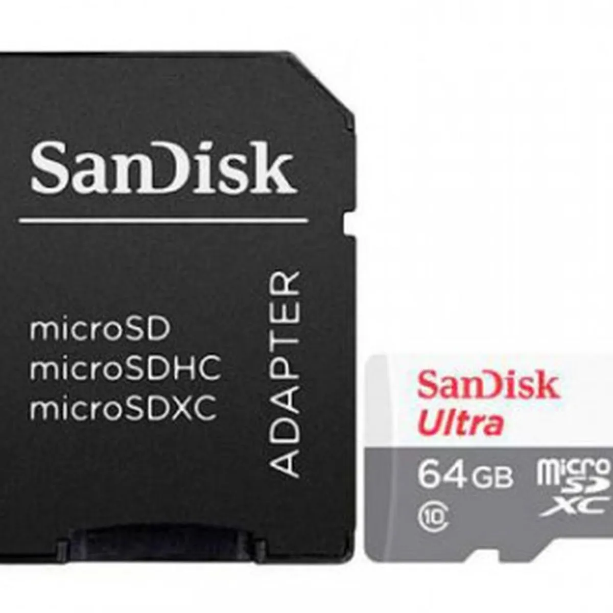 SANDISK - Micro SD 64GB Ultra microSDXC Clase 10