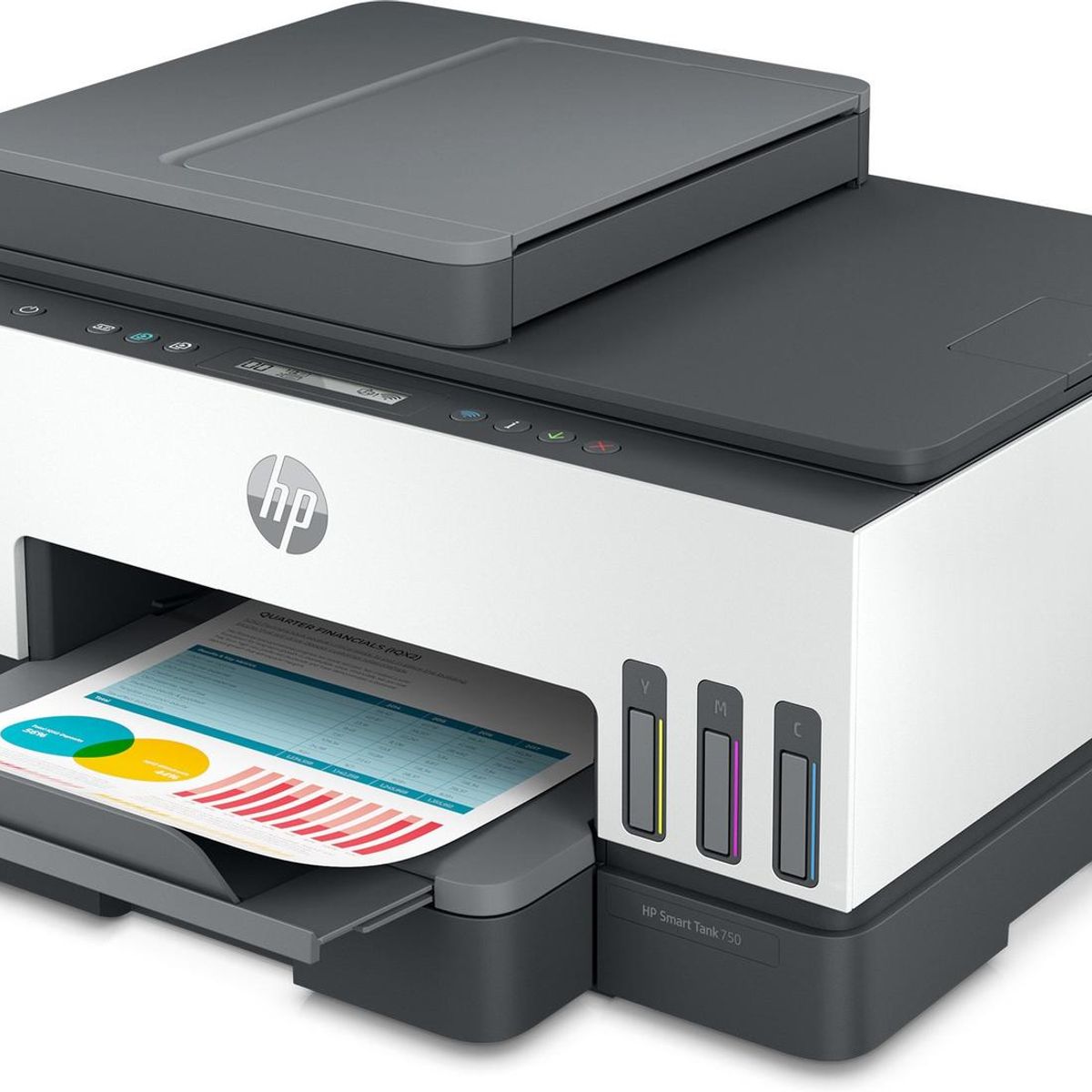 HP - Impresora Multifuncional Smart Tank 750 Color WiFi