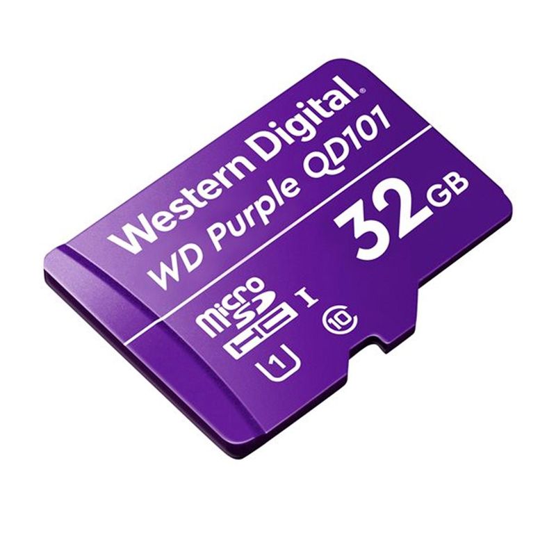 WESTERN DIGITAL - Micro SD Purple SC QD101 32 GB Clase 10