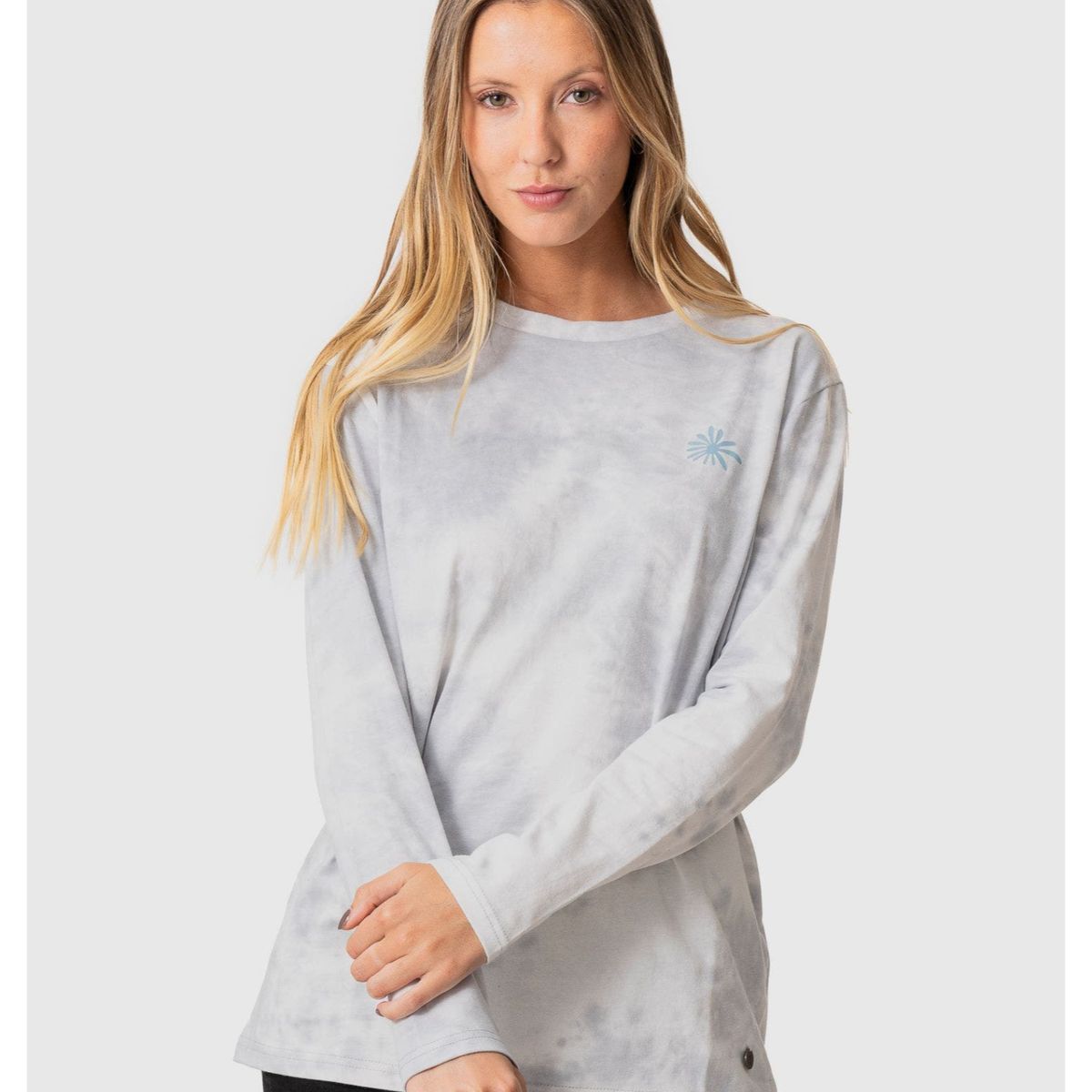 STOKED - Polera Clouds Ml Azul STOKED