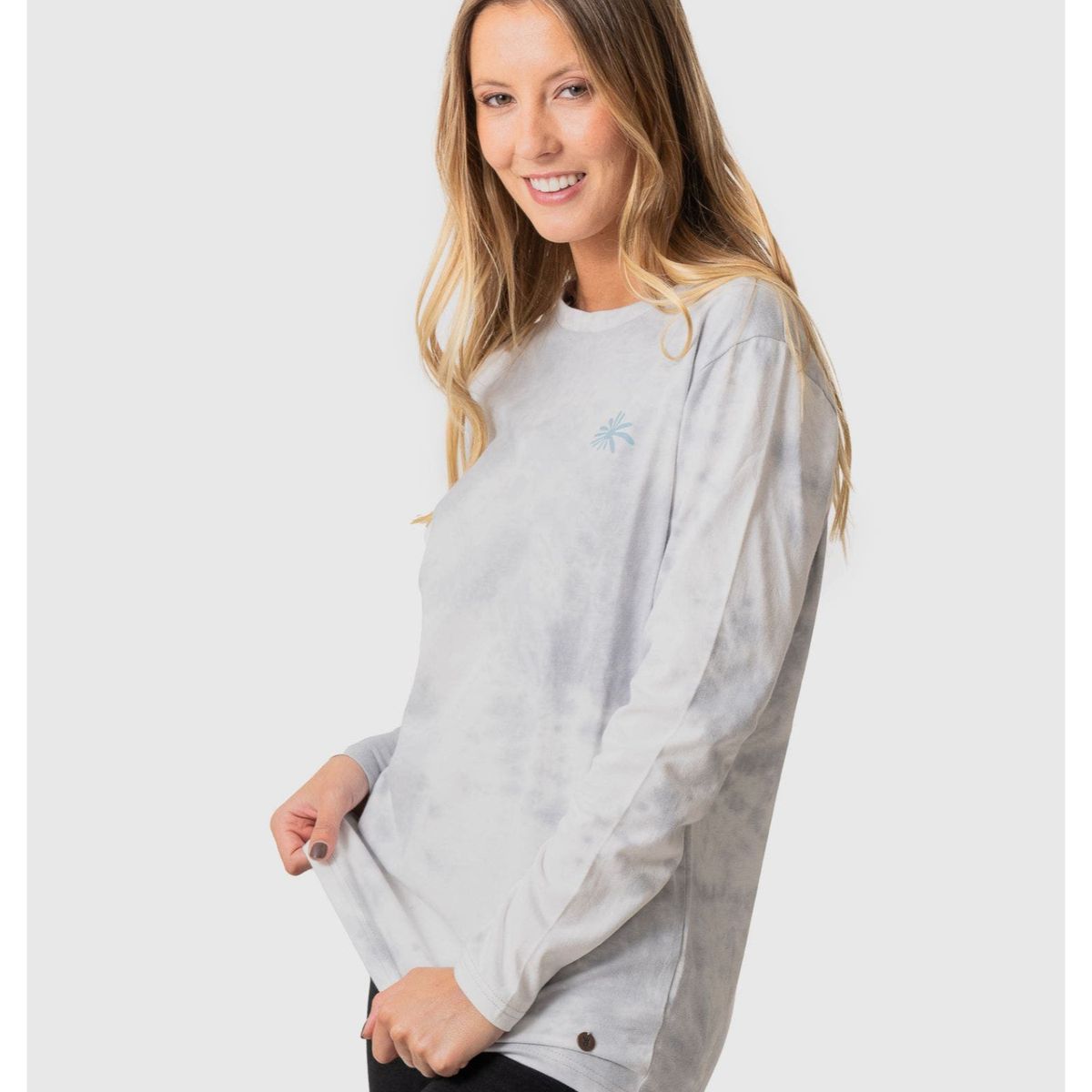 STOKED - Polera Clouds Ml Azul STOKED