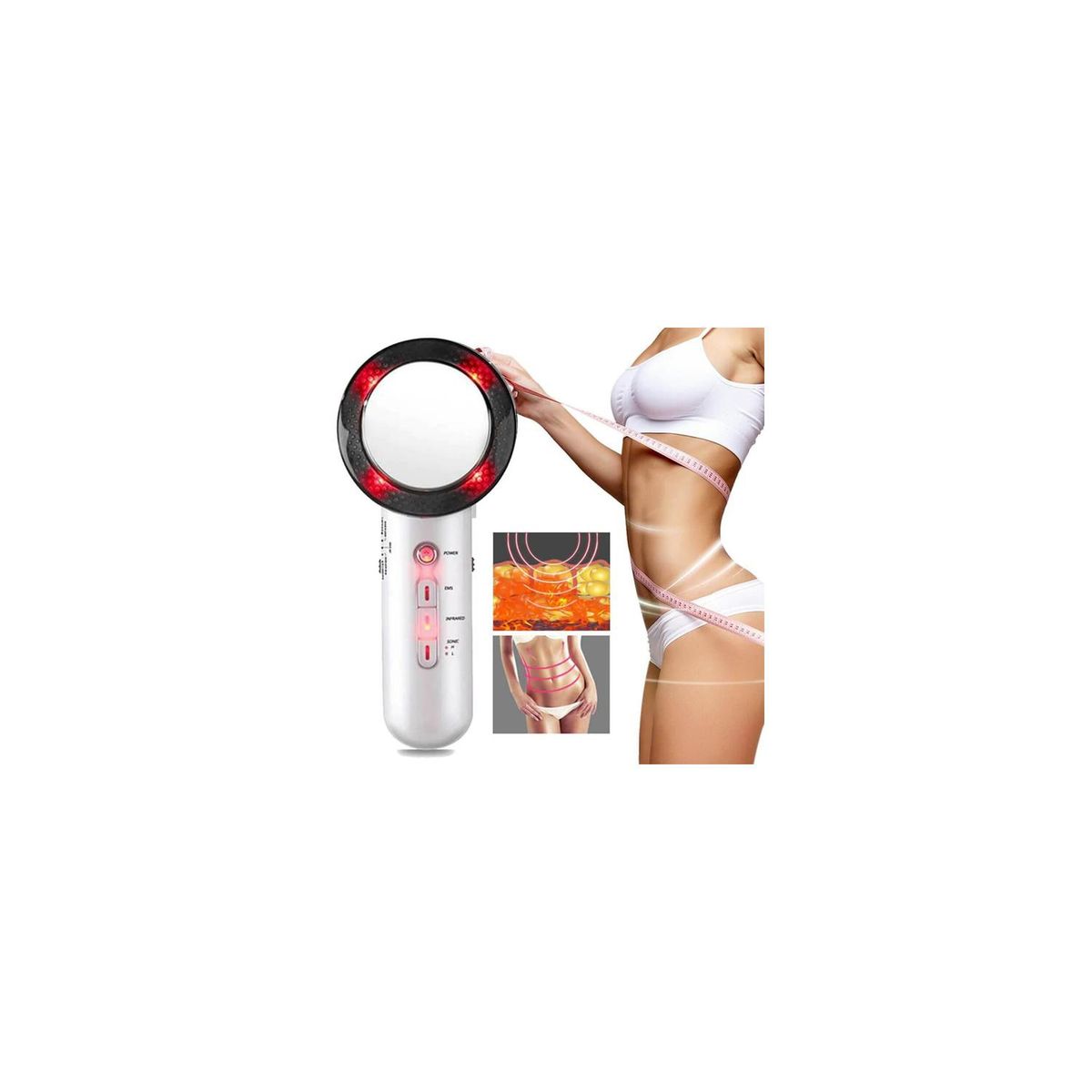 GENERICO - Masajeador Ultrasonido Corporal Y Facial - SC