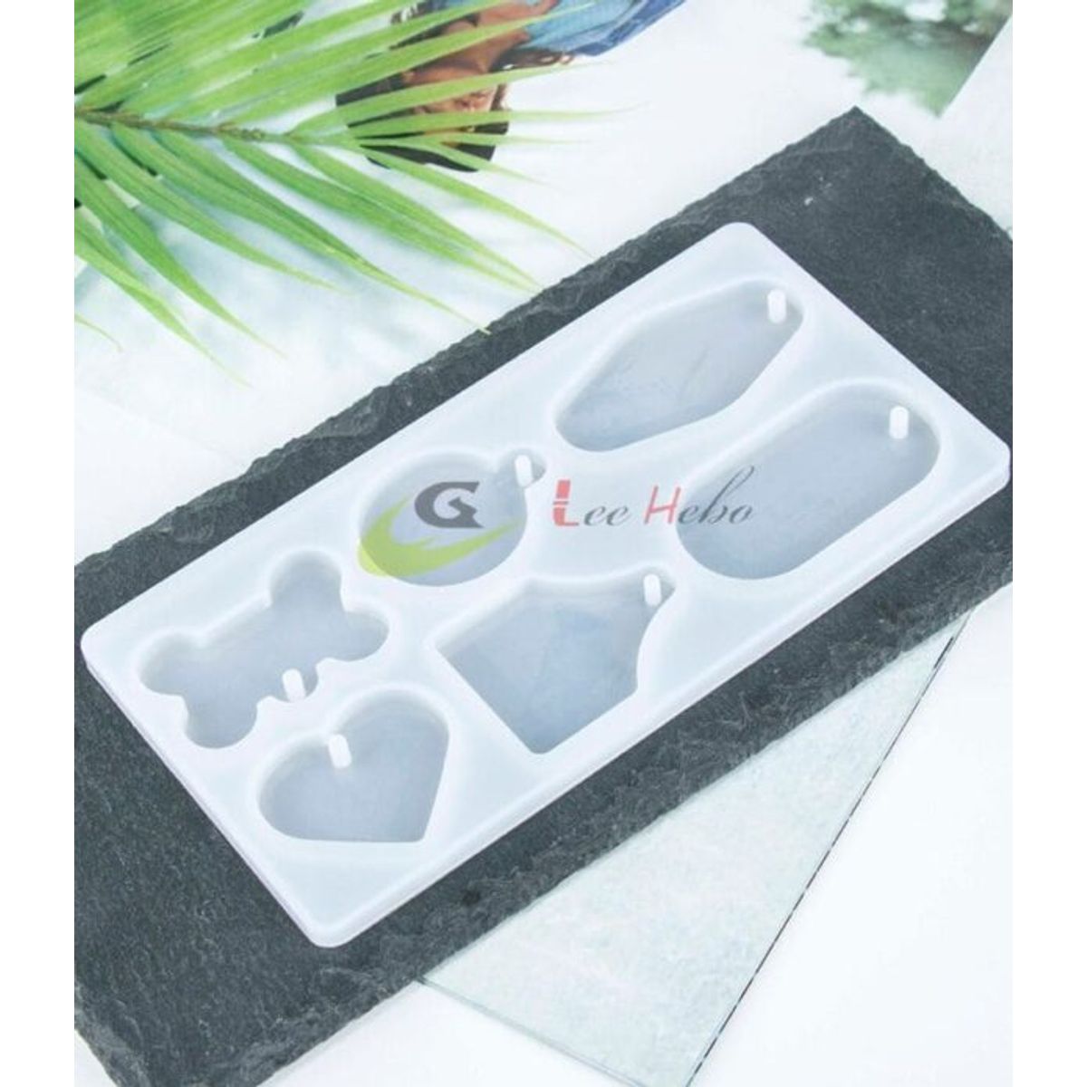 GENERICO - Molde Silicona Para Resina Forma Llaveros