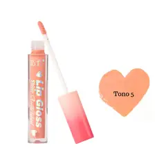 USHAS - Brillo de Labios Shine Tonos Nude 4ml T05