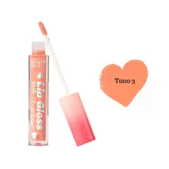 USHAS - Brillo de Labios Shine Tonos Nude 4ml T03
