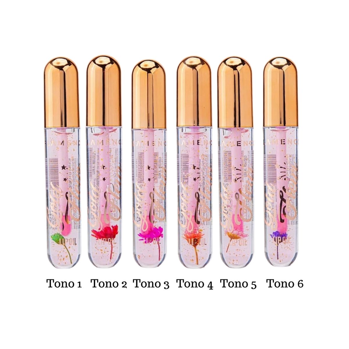 FLAMENCO - Brillo Labial Magico Gold Fleur Flamenco T01