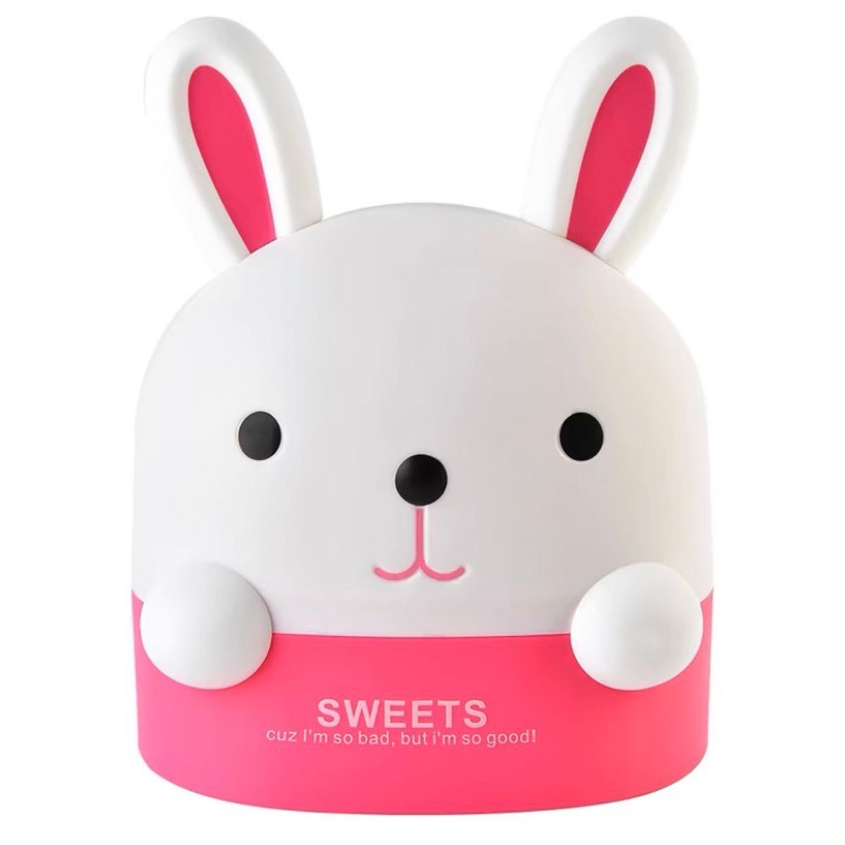 GENERICO - Conejito Kawaii Porta Servilletas O Toallitas Humedas FUCSIA