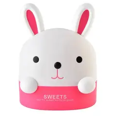 GENERICO - Conejito Kawaii Porta Servilletas O Toallitas Humedas FUCSIA