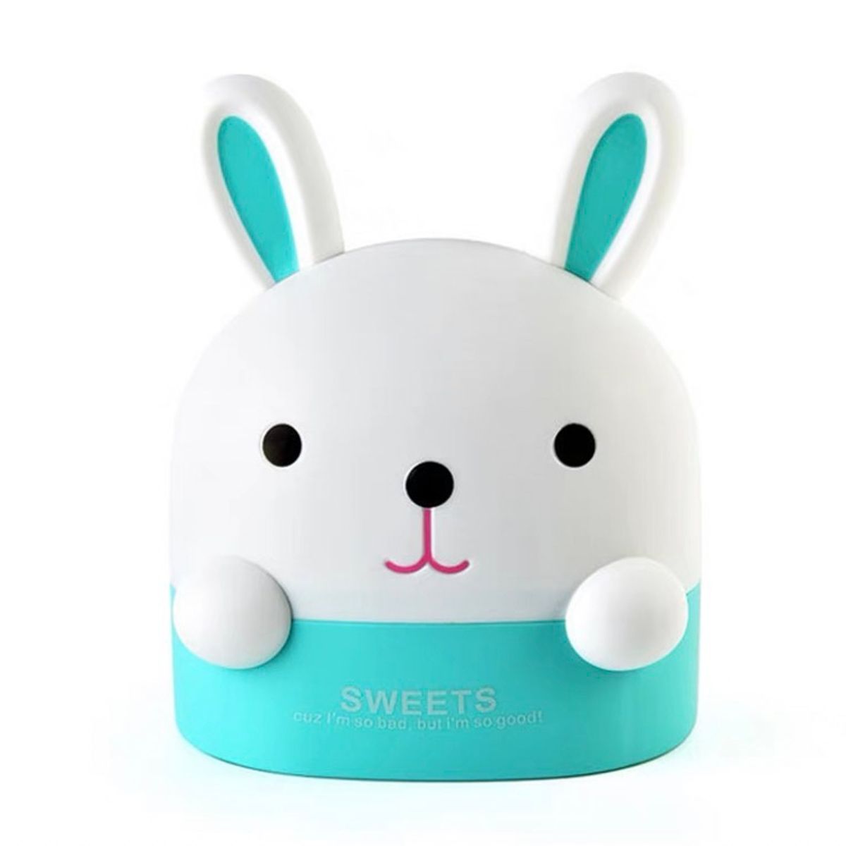 GENERICO - Conejito Kawaii Porta Servilletas O Toallitas Humedas