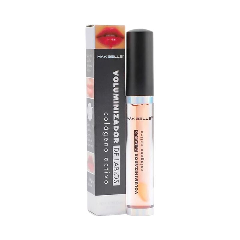 MAX BELLE - Brillo Labial Voluminizador Colageno Activo Max Belle