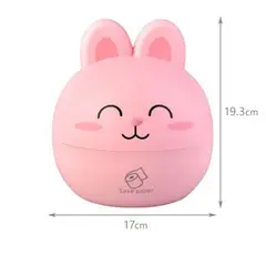 GENERICO - Servilletero De Conejo Kawaii 19x17cm BLANCO