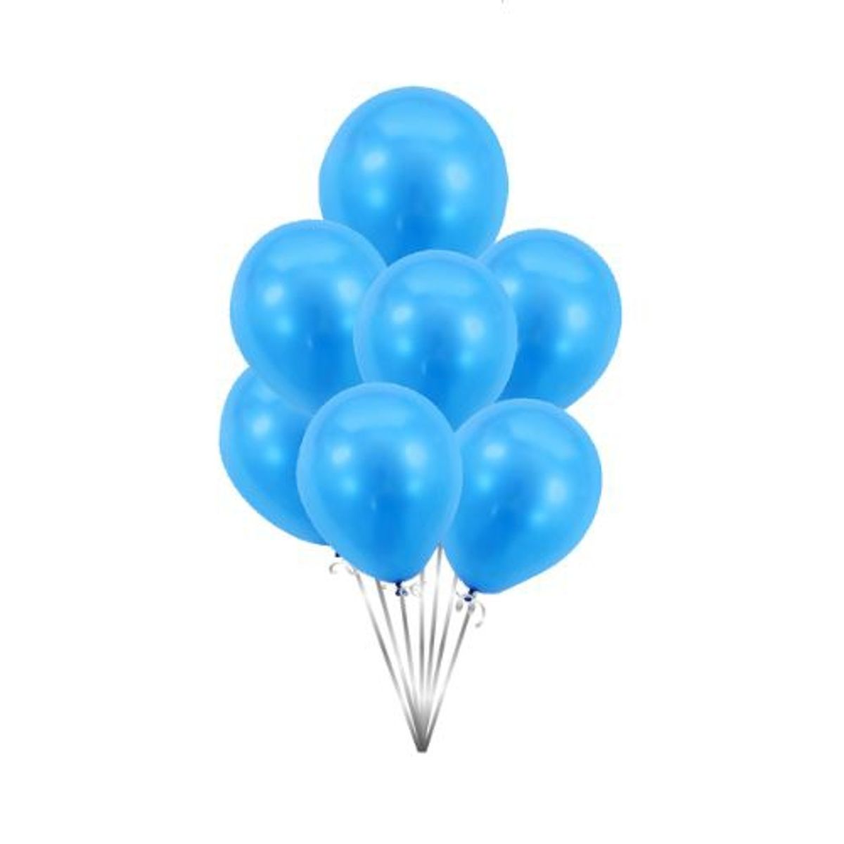 GENERICO - Globos Latex 30 Cm 25 Unidades Color Celeste