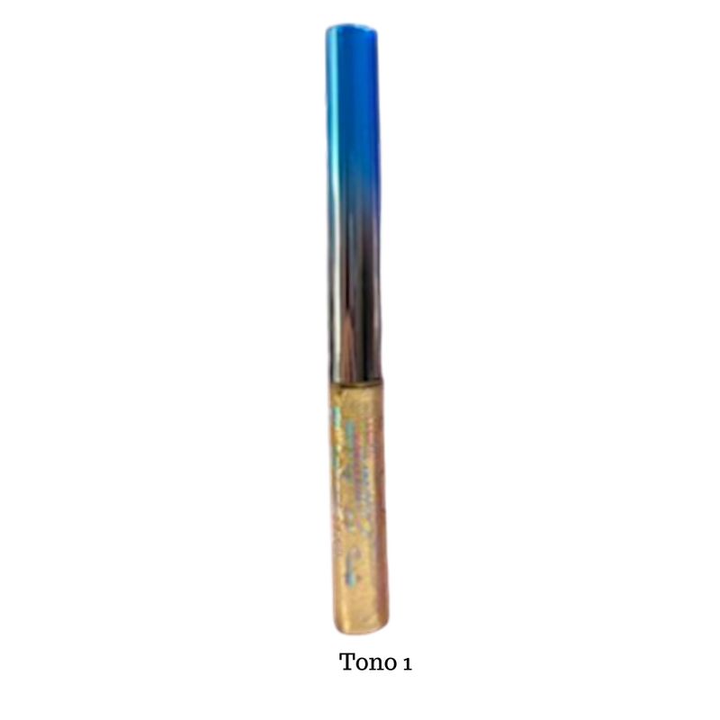 MAX BELLE - Delineador Liquido Glitter Max Belle T01