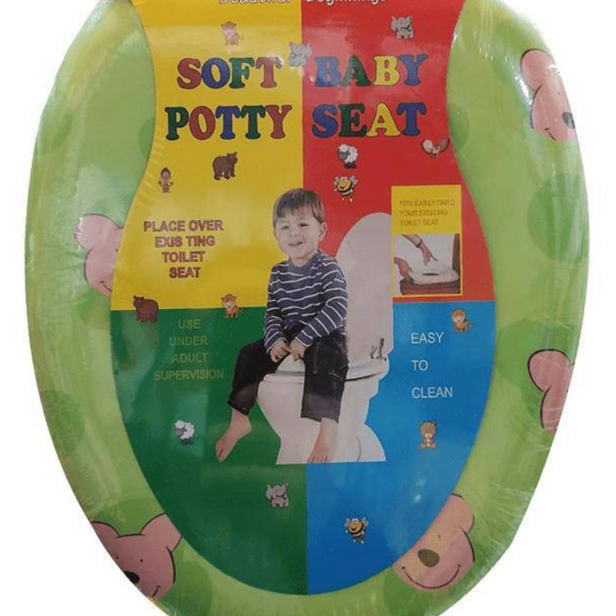 GENERICO - Asiento Tapa De Baño Wc 2 En 1 Adaptador Para Niño