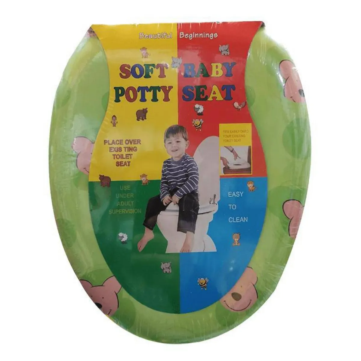 GENERICO - Asiento Tapa De Baño Wc 2 En 1 Adaptador Para Niño