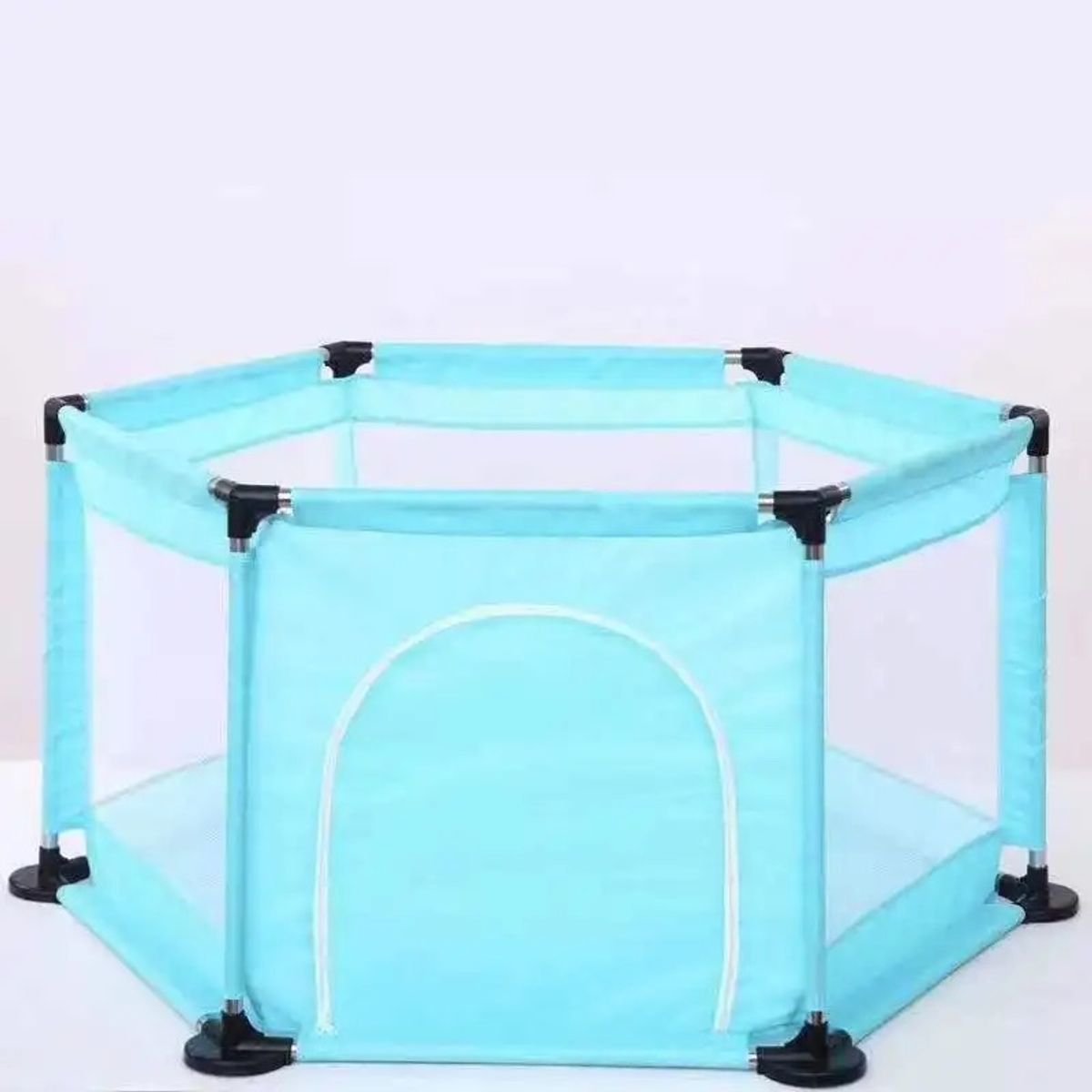 ACTUAL - Corral Para Bebés Celeste Con 30 Bolas