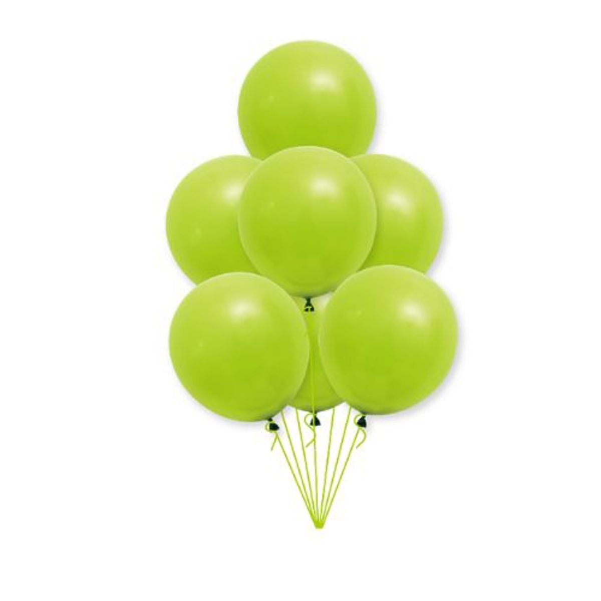 GENERICO - Globos Latex 25 Cm 50 Unidades Color Verde
