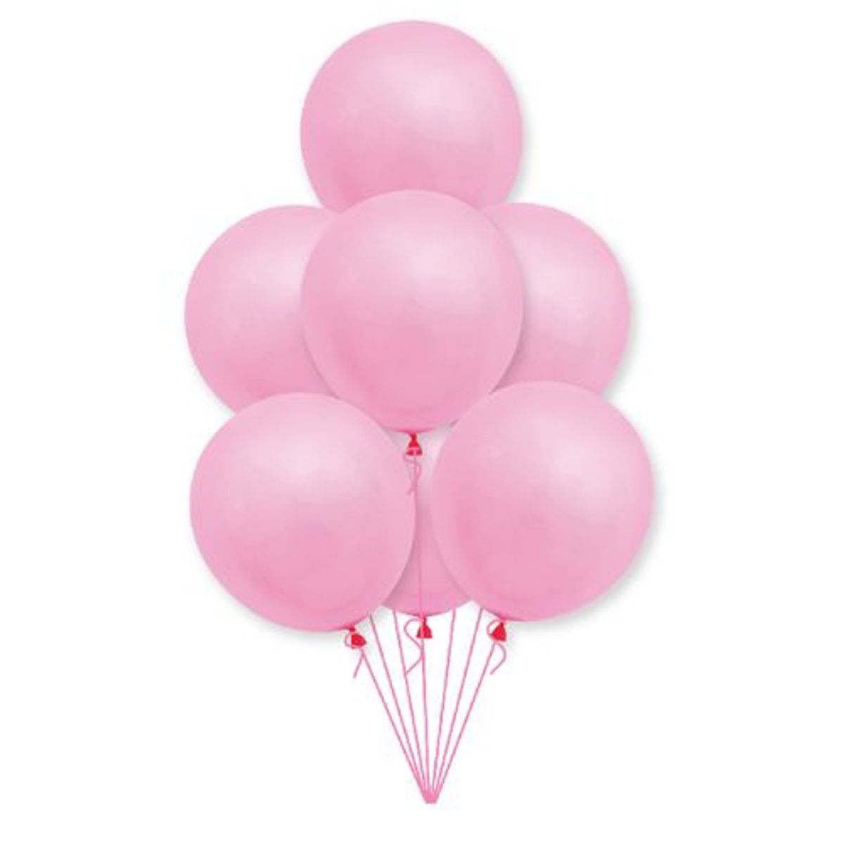 GENERICO - Globos Latex 25 Cm 25 Unidades Color Rosa