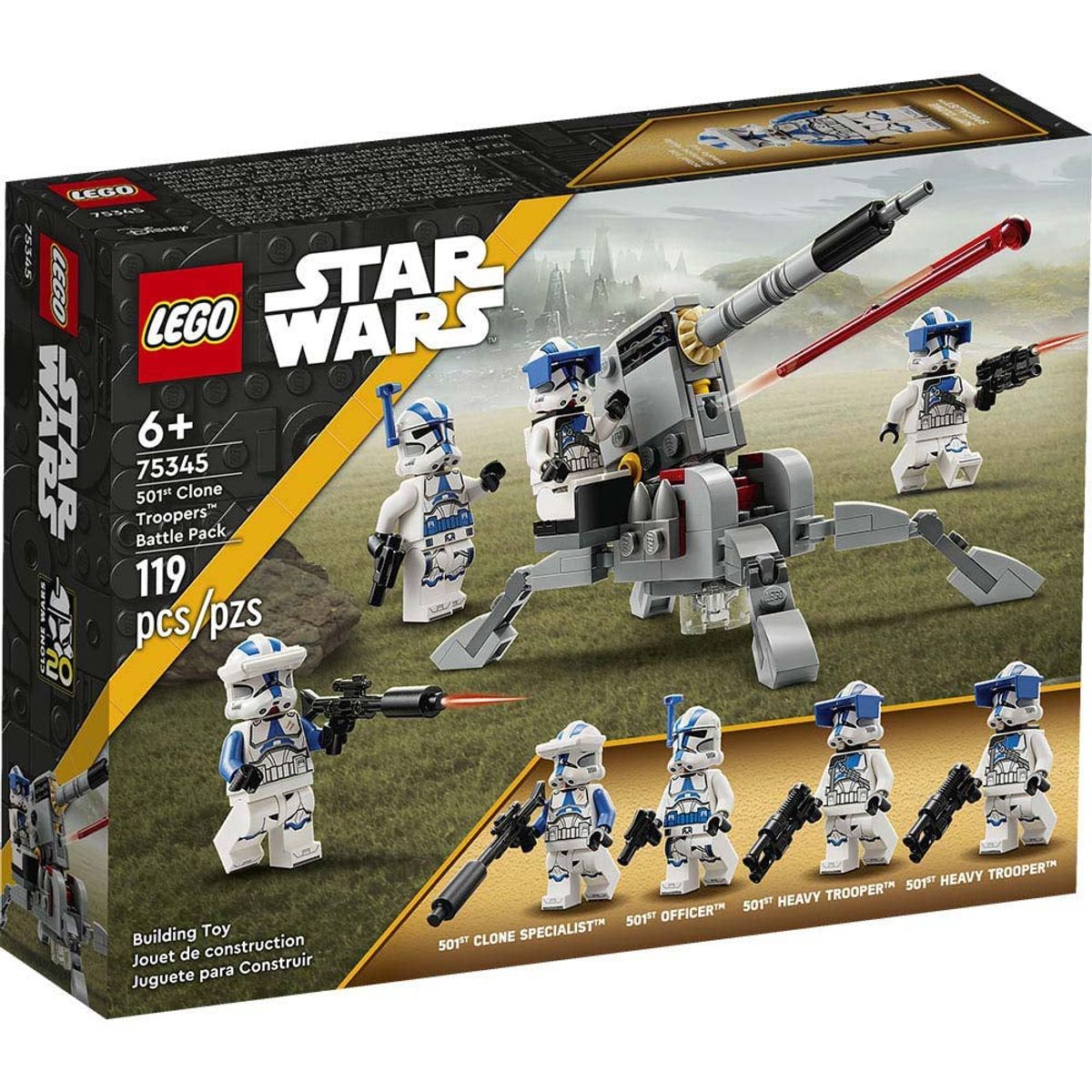 LEGO - Lego Pack De Combate: Clon Troopers De La 501 Star Wars