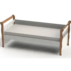 KIDSCOOL - CAMA CUJA BLANCO CAFÉ JULIA