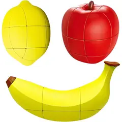 FANXIN - Set 3 Cubos Frutas Colección
