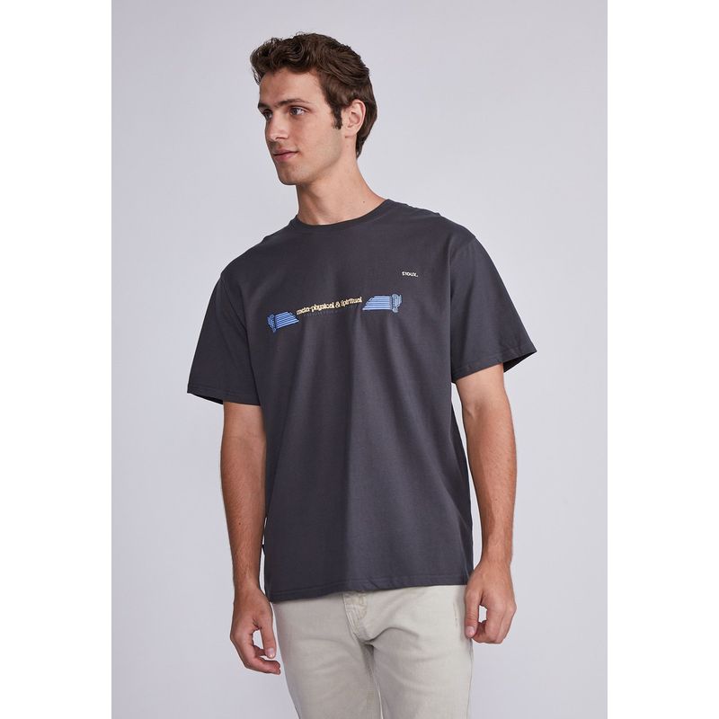SIOUX - Polera Hombre Acero Escarabajo Meta Sioux