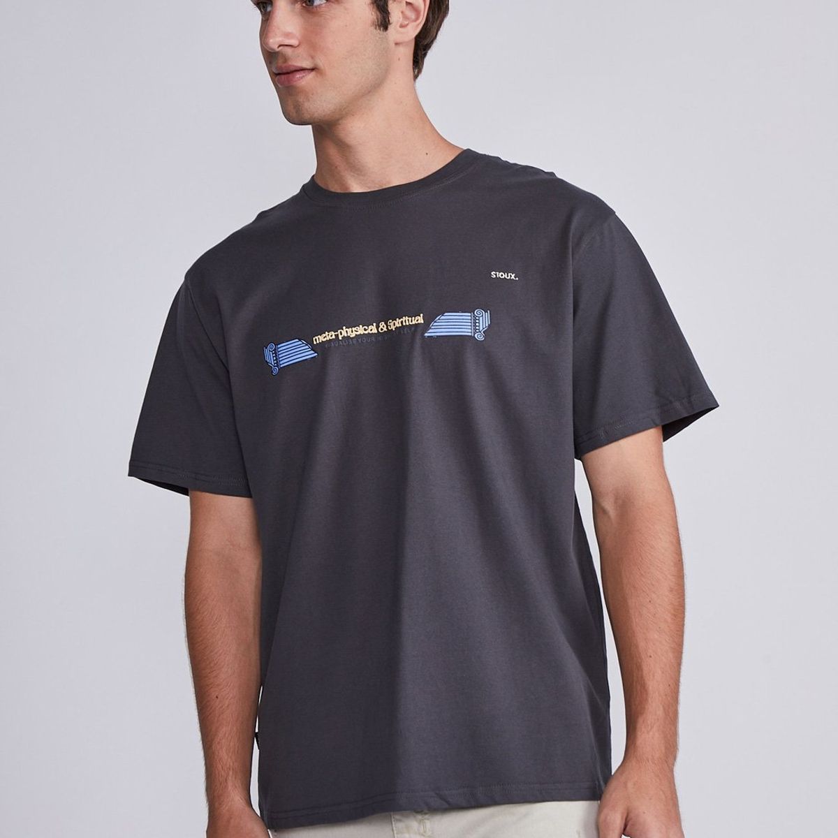 SIOUX - Polera Hombre Acero Escarabajo Meta Sioux
