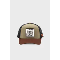 WILD LAMA - Jockey Gato Andino Orgánico Verde Kids - Gris